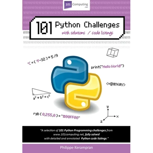 101 Python Challenges with Solutions / Code Listings