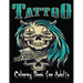 Tattoo Coloring Book For Adults: Over 85 Coloring Pages For Adult Relaxation With Beautiful Modern Tattoo Designs Such As Sugar Skulls,