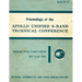 Proceedings of the Apollo Unified S-Band Technical Conference