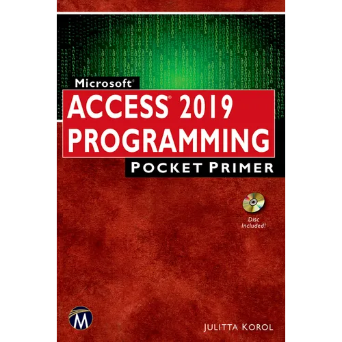 Microsoft Access 2019 Programming Pocket Primer