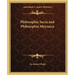 Philosophia Sacra and Philosophia Moysaica