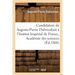 Candidature de Auguste-Pierre Dubrunfaut à l'Institut Impérial de France, Académie des sciences