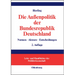Die Außenpolitik der Bundesrepublik Deutschland