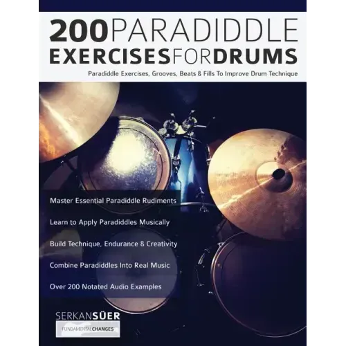 200 Paradiddle Exercises for Drums