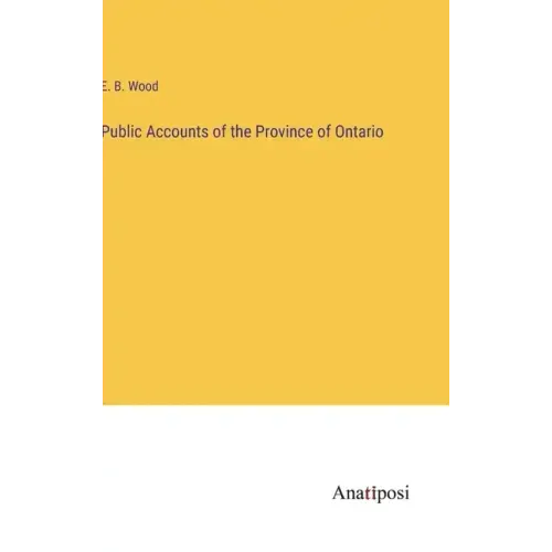 Public Accounts of the Province of Ontario
