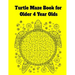 Turtle Maze Book for Older 4 Year Olds