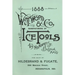 Wm. T. Wood & Co. Ice Tools 1888
