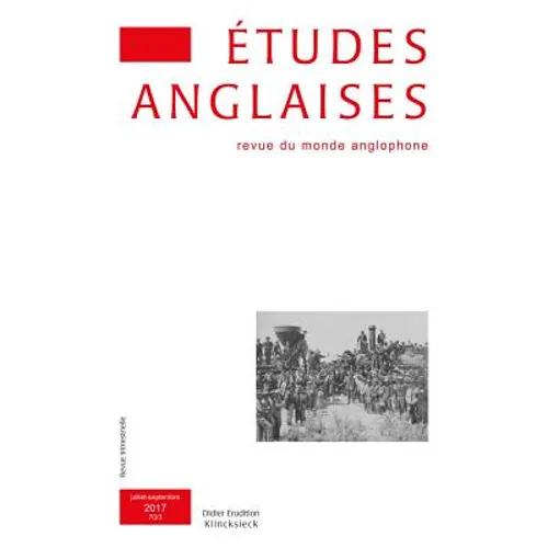Etudes Anglaises - No3/2017