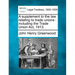 A Supplement to the Law Relating to Trade Unions: Including the Trade Union ACT, 1913.