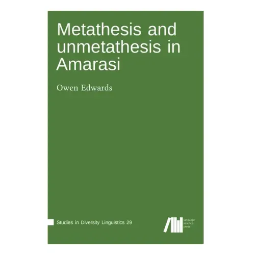 Metathesis and unmetathesis in Amarasi