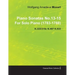 Piano Sonatas No.13-15 by Wolfgang Amadeus Mozart for Solo Piano (1783-1788) K.333/315c K.457 K.533