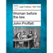 Woman Before the Law.