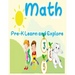 Math, Pre-K Learn and Explore: number Tracing Book for Preschoolers and Kids Ages 3-5, Beginner Math Preschool Learning Book with Number Tracing and