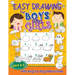 Easy drawing for boys and girls aged 3-5: with step by step instructions