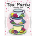 Tea Party Coloring Book: Tea coloring for kids