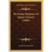 The Prime Ministers Of Queen Victoria (1886)