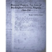 Personal Property Tax Lists of Buckingham County, Virginia 1764-1792