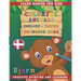 Colorful Animals English - Danish Coloring Book. Learn Danish for Kids. Creative painting and learning.