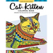 Cat and Kitten Coloring Book: A Pet coloring book for cat lover. An Adult coloring book