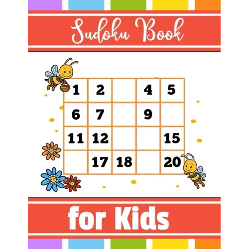 Sudoku Book For Kids: Kids Sudoku Puzzle Books Sudoku With Cute Books for Kids