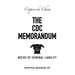 The CDC Memorandum: Notice of Criminal Liability