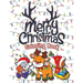 Merry Christmas Coloring Book: (Ages 4-8) Santa Claus, Reindeer, Christmas Trees, Presents, Elves, and More! (Christmas Gift for Kids, Grandkids, Hol