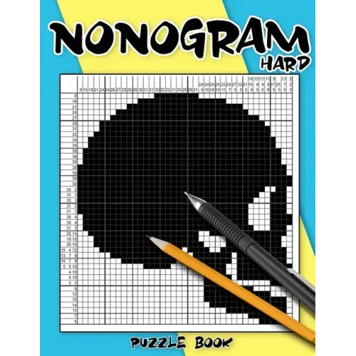 Nonogram Puzzle Book Hard: Hanjie Puzzle Books for Adults, Picross Book, Japanese Crossword, Gift for Brain Teaser Lovers