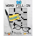 Word Fill-In Puzzle Book, 90 Puzzles: Volume 1