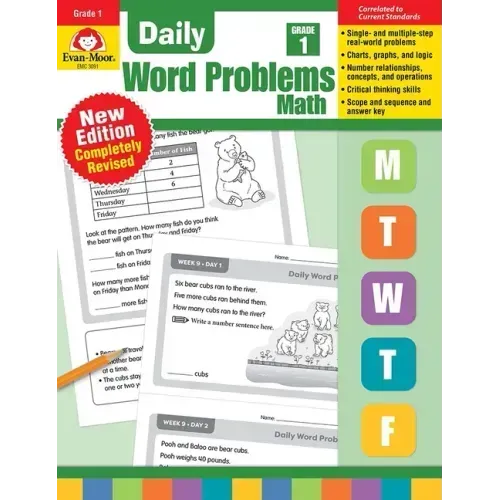 Daily Word Problems Math, Grade 1 Teacher Edition