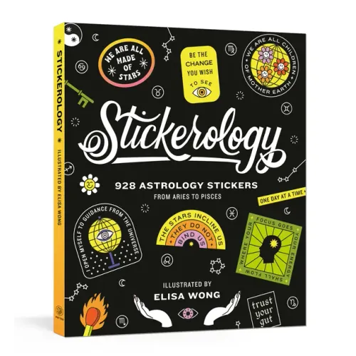 Stickerology: 928 Astrology Stickers from Aries to Pisces: Stickers for Journals, Water Bottles, Laptops, Planners, and More