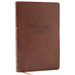 Nkjv, the Everyday Bible, Brown Leathersoft, Red Letter, Comfort Print: 365 Daily Readings Through the Whole Bible