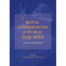 Royal Commissions and Public Inquiries - Practice and Potential
