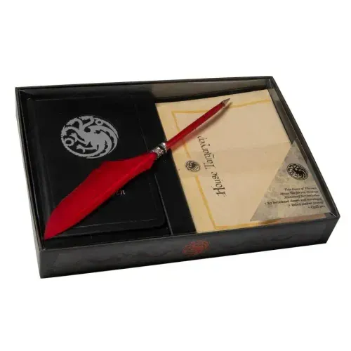 Game of Thrones: House Targaryen: Desktop Stationery Set (with Pen)