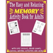 The Easy and Relaxing Memory Activity Book for Adults With Easy Puzzles, Brain Games, Sudoku, Writing Activities And More: Spot the Odd One Out, Logic