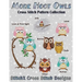 More Hoot Owls ... Cross Stitch Pattern Collection