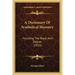 A Dictionary Of Symbolical Masonry: Including The Royal Arch Degree (1853)