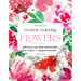Reverse Coloring: Flowers: Add Your Own Lines and Doodles to Create Unique Artworks