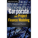 Corporate and Project Finance Modeling: Theory and Practice