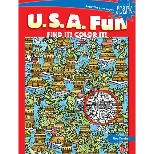 Spark U.S.A. Fun Find It! Color It!