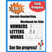 cursive handwriting workbook for kids: 3 in 1 Writing Practice Book to Master Letters, beginning cursive handwriting workbook, the complete cursive ha