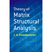 Theory of Matrix Structural Analysis