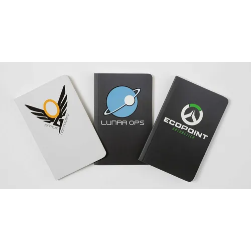 Overwatch: Pocket Notebook Collection (Set of 3): Winston, Mercy, and Mei