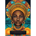African Themed Colouring Book: black History Month Edition
