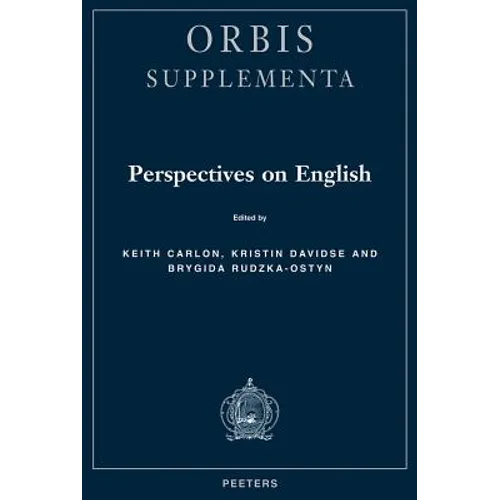 Perspectives on English. Studies in Honour of Professor Emma Vorlat