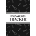 Password Tracker (Black Keys): 6"x9" Alphabetical Password Logbook for Easy Organization