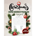 100 christmas word search Puzzles large print Volume 3 for adults: Holiday Puzzle Book with Answers Large Print 129 pages