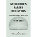St. George's Parish Register [Harford County, Maryland], 1689-1793