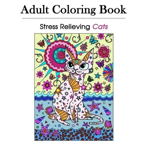 Stress Relieving Cats 39 Detailed and Ornate Cat Designs for Grown-Ups and Adults