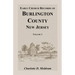 Early Church Records of Burlington County, New Jersey. Volume 1