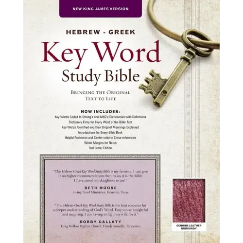 Hebrew-Greek Key Word Study Bible-NKJV